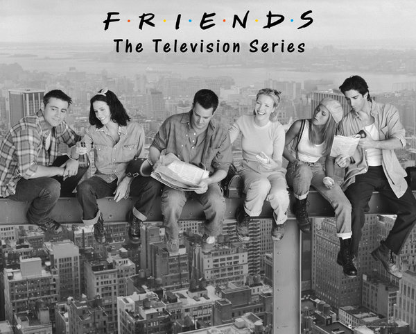 Friends Przyjaciele - plakat 50x40 cm