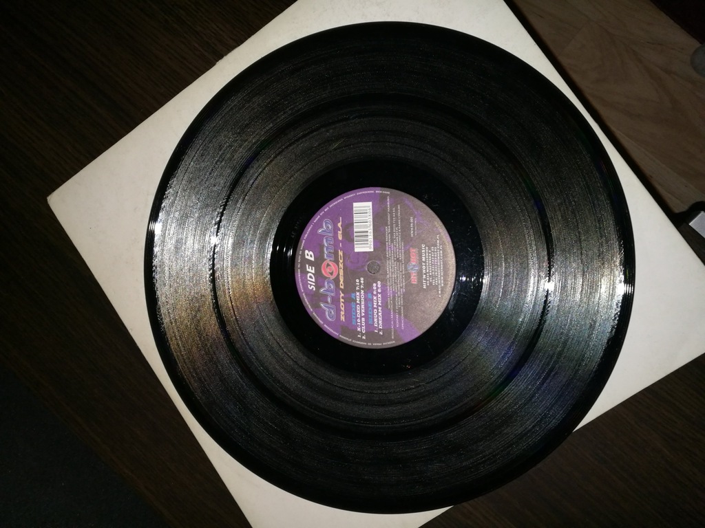 SZTOS D Bomb o Ela Ela Złoty deszcz vinyl 12'