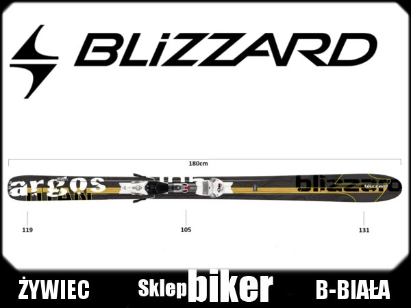 Narty BLIZZARD TITAN ARGOS IQ Używane - 180cmR-26m