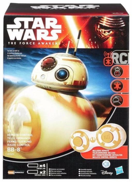 STAR WARS BB8 HASBRO B3926 ROBOT ZDALNIE STEROWANY