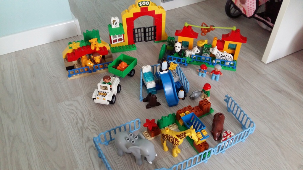 Lego Duplo Zoo zestawy 6157 6172