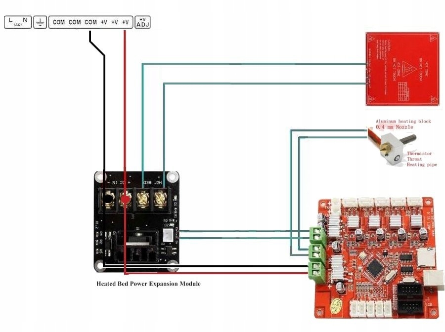 Модуль 5а. Схема MOSFET для 3д принтера. Схема подключения MOSFET Ramps. MOSFET модуль внешний для 3d принтера. Подключение MOSFET 3d принтер.