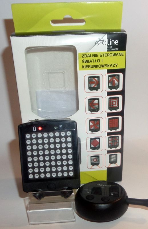 ZDALNIE STEROWANE ŚWIATŁO LINE BIKE ACCESSORIES