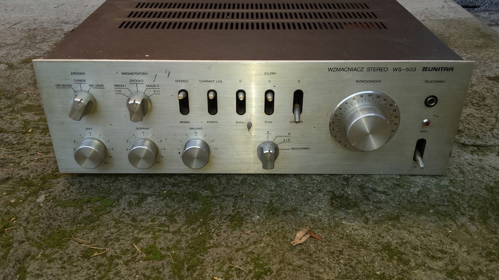Wzmacniacz UNITRA WS-503 FONICA