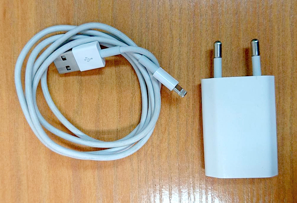 iPhone - ładowarka +kabel (oryginalne). OKAZJA!