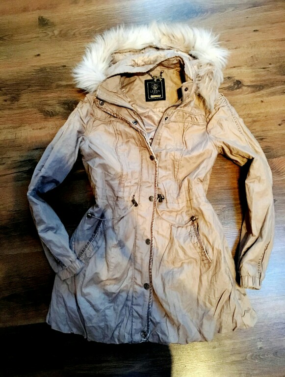 Lipsy London kurtka parka plaszcz lekka 12 38