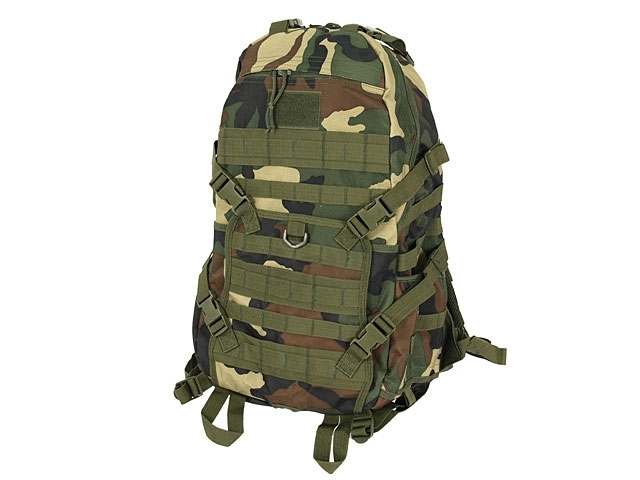 8FILEDS - Assault Backpack - Woodland