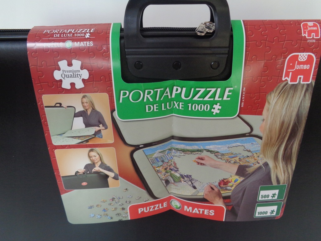 JUMBO PORTAPUZZLE JIGSAW DUŻA TECZKA NA PUZZLE 7679907544 oficjalne