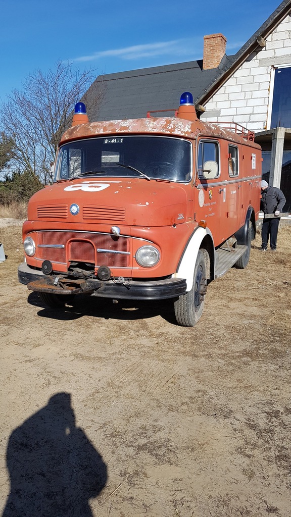 Mercedes Laef 710 4x4 STRAŻ