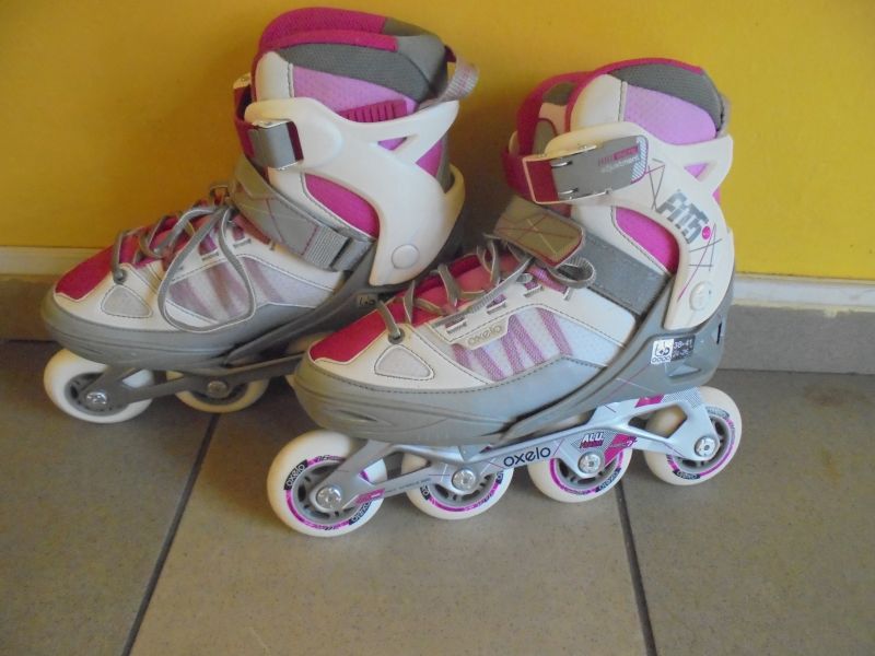 ROLKI FITNESS FIT 5 OXELO REGULOWANE,38-41
