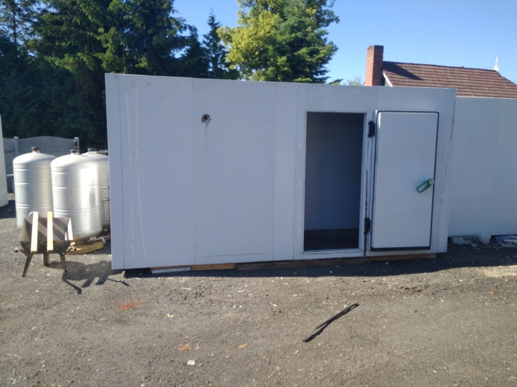 CHŁODNIA MROŹNIA KOMORA chłodnicza 4,9m x 1,6m NR8