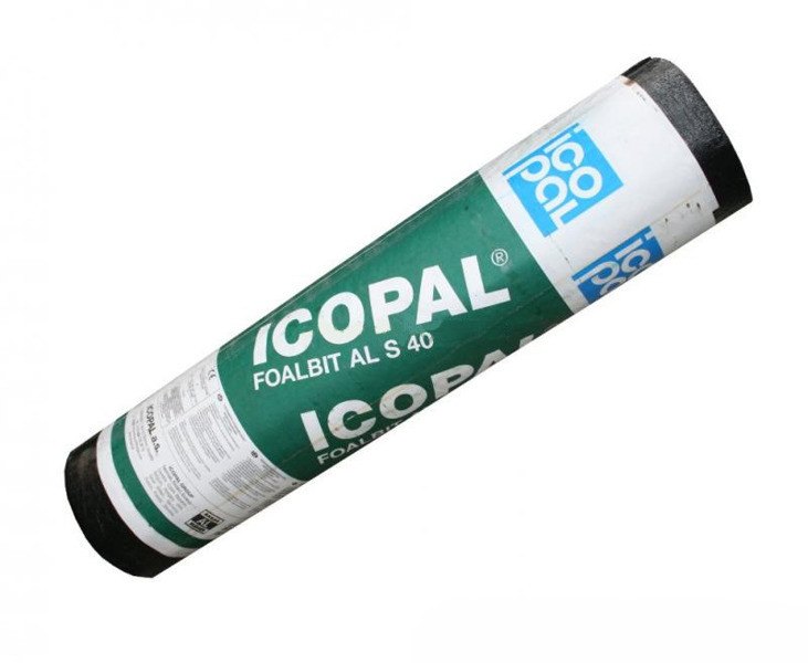 Papa paroizolacyjna Icopal Foalbit Al S40 7,5m