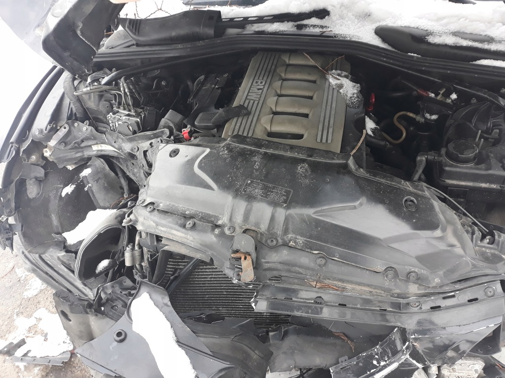 BMW E60 530D Bogate wyposażenie , uszkodzona 7737895899