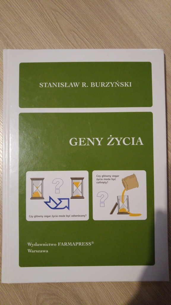 GENY ŻYCIA - Stanisław R. Burzyński JEDYNY UNIKAT