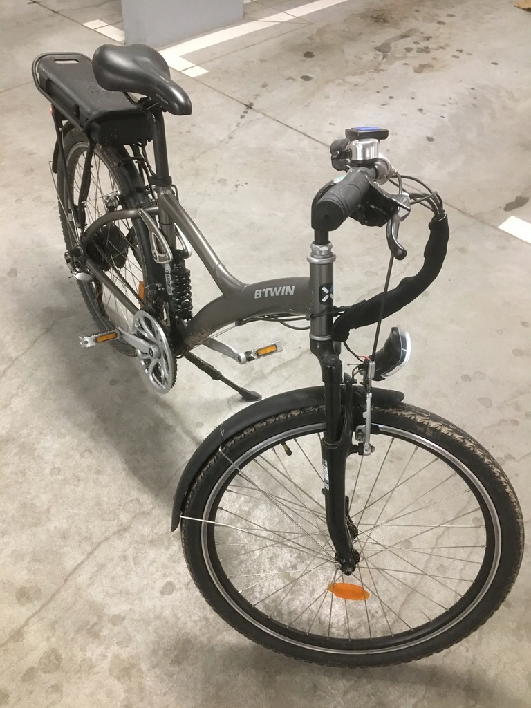 Btwin original 700 electric bike hot sale