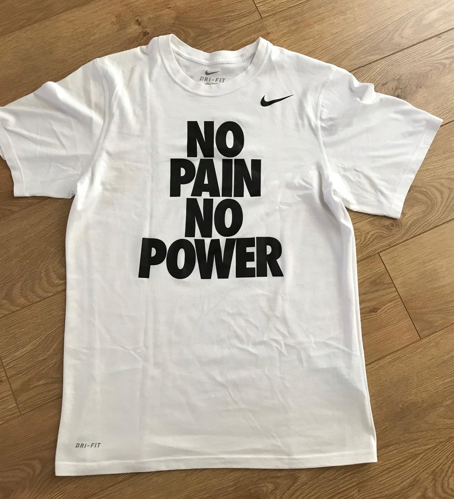 T Shirt Nike No Pain No Power 7640646766 oficjalne archiwum