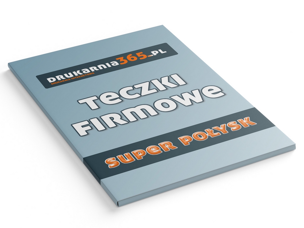 Teczka firmowa A4, 1000 szt. High Gloss + PROJEKT!