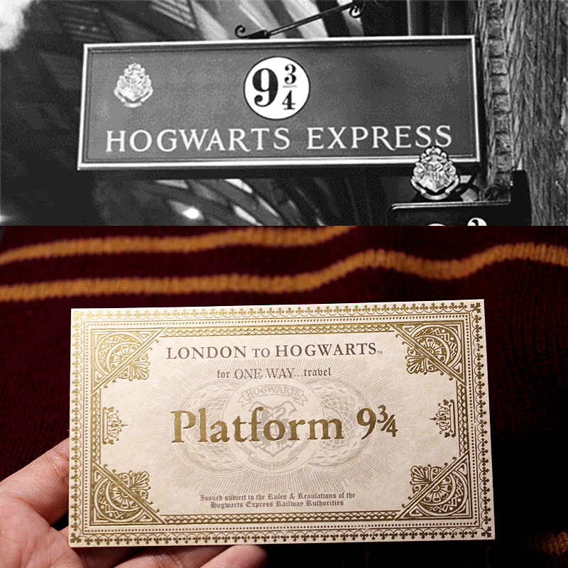 Harry Potter bilet do Hogwartu Rekwizyt replika