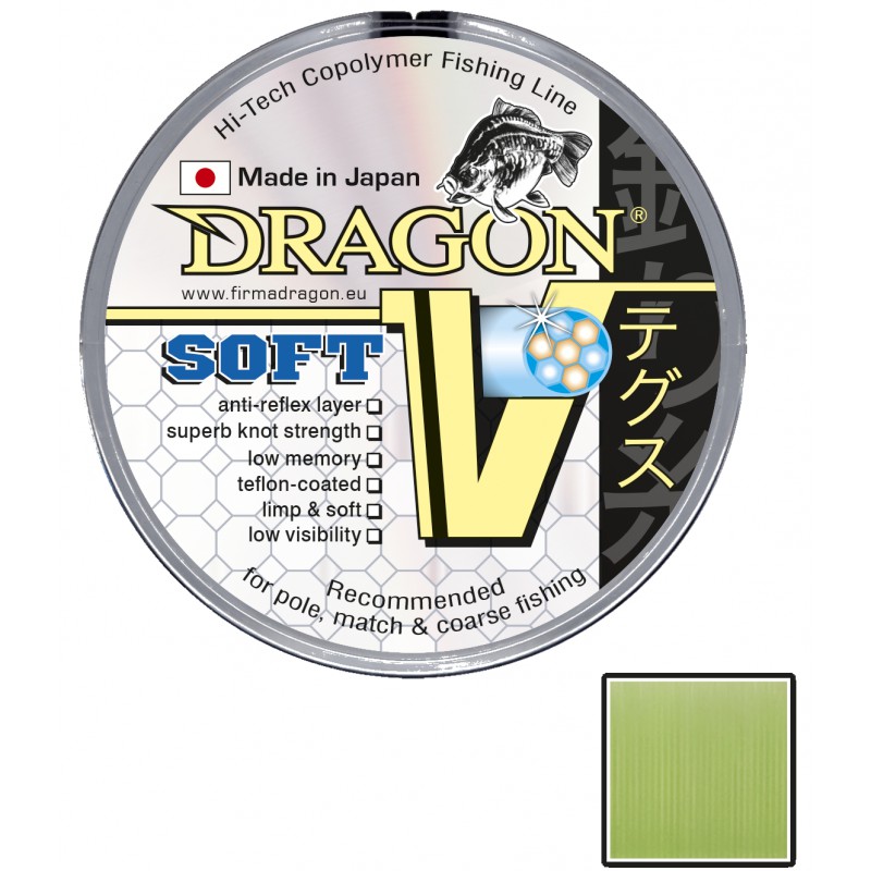 Żyłka spławikowa DRAGON V Soft 0,14 2,5kg 150m