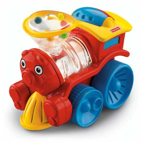 Kolorowa ciuchcia lokomotywa FISHER PRICE 3M+