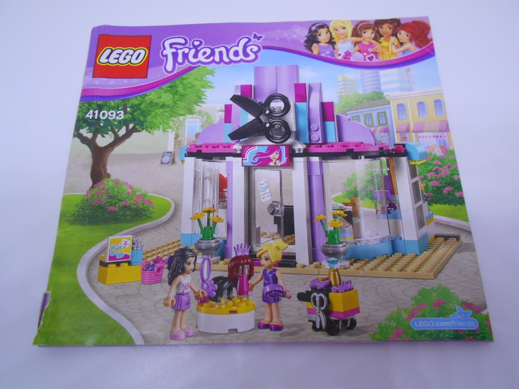 Instrukcja LEGO Friends Heartlake Hair Salon 41093