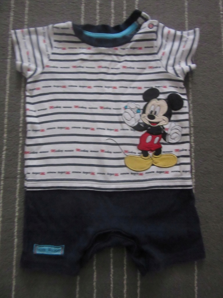 rampers Mickey r. 3-6 m-cy