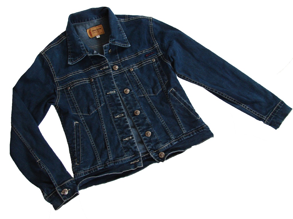FEVER JEANS 36/38 KURTKA KATANA JEANS STRECZ