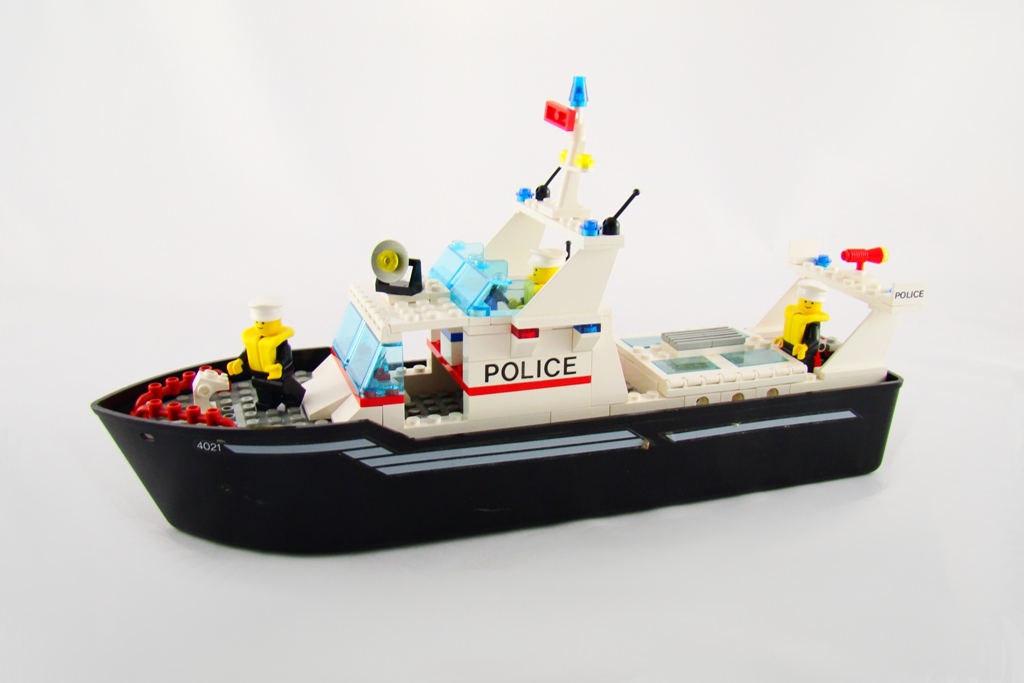 Lego City Miasto 4021 Police Patrol łódź
