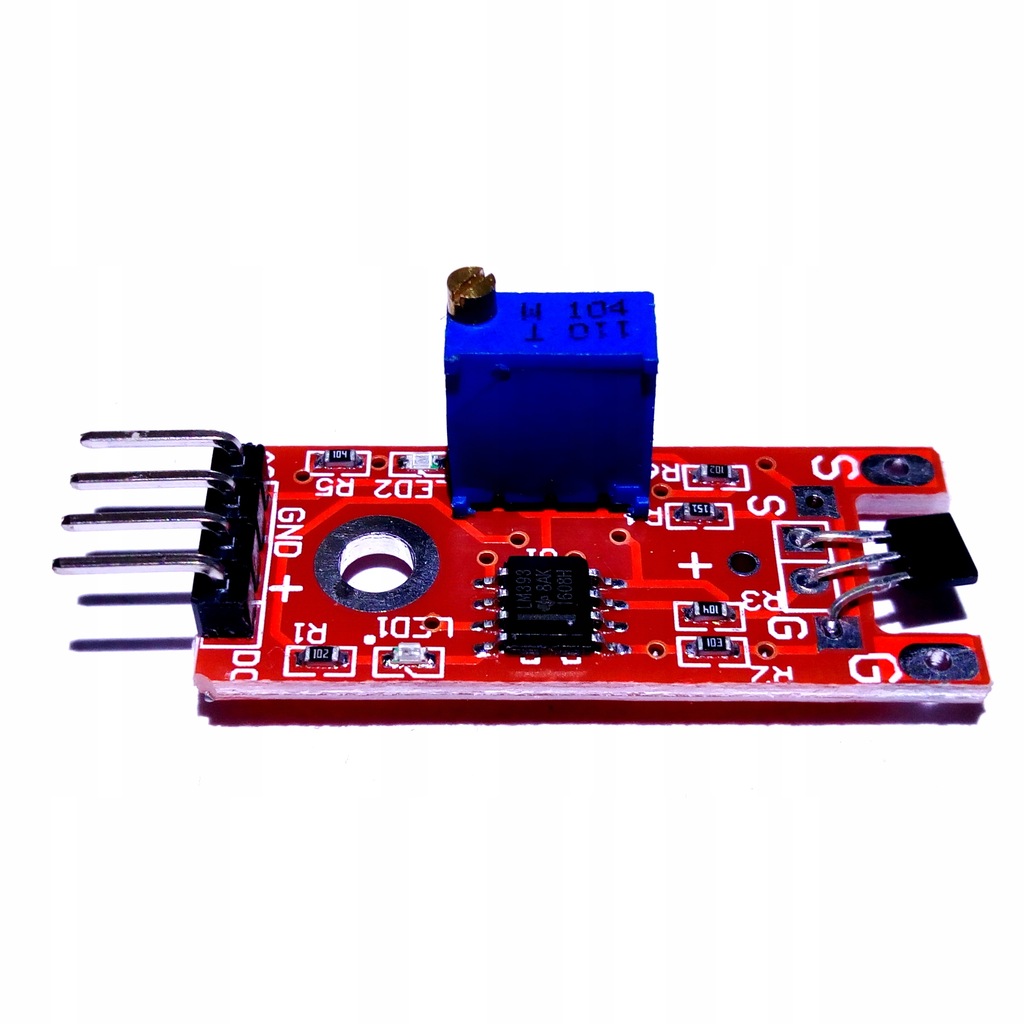 Moduł czujnika magnetycznego Halla Arduino