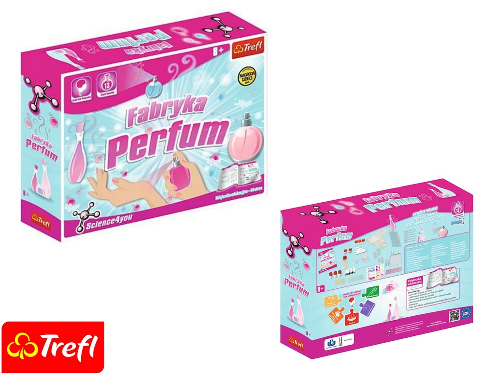 TREFL SCIENCE4YOU FABRYKA PERFUM 13 EKSPERYMENTÓW