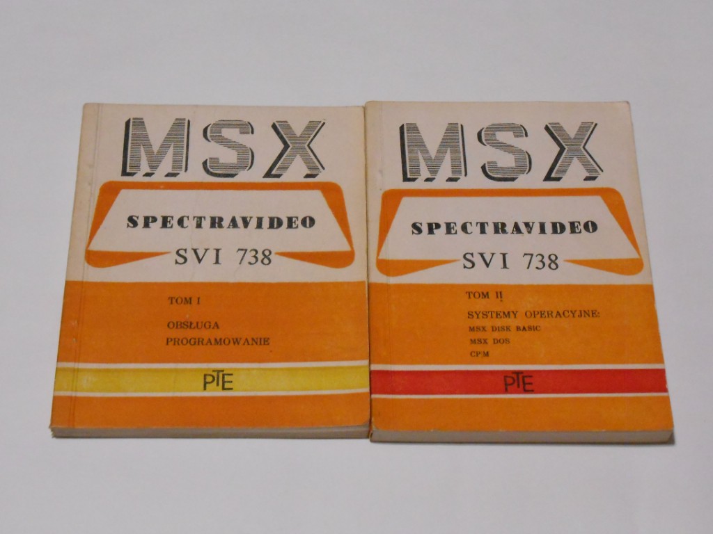 MSX SPECTRAVIDEO SVI 738 INSTR.cz.1 i 2 stan BDB!