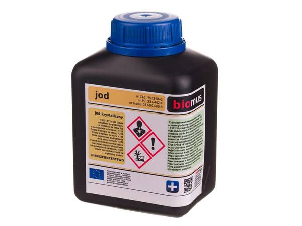 JOD KRYSTALICZNY czysty Lugola 250g BIOMUS