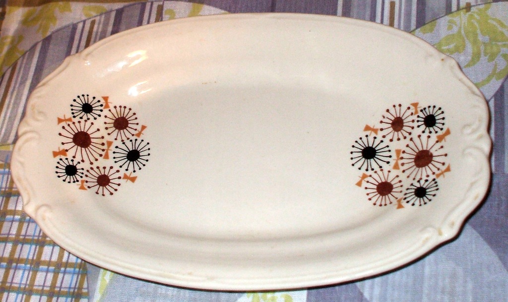 Półmisek owalny porcelana sygnowana PT Tułowice