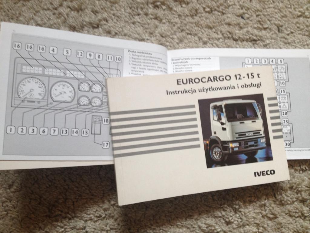 Iveco EuroCargo 12-15 t polska instrukcja obsługi