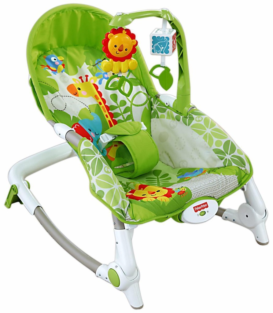 Шезлонг rainforest fisher price