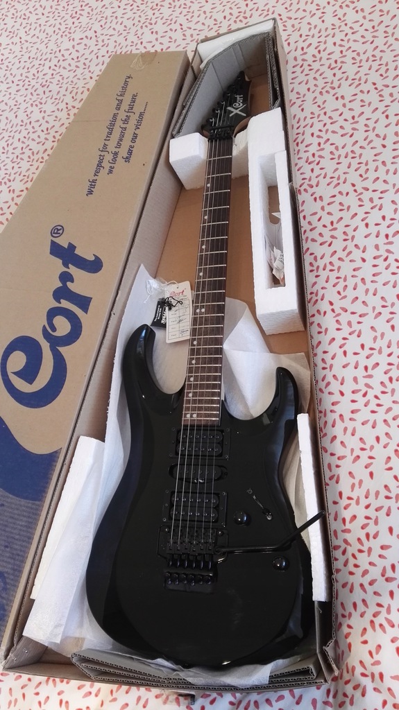 Gitara elektryczna Cort X6 BK