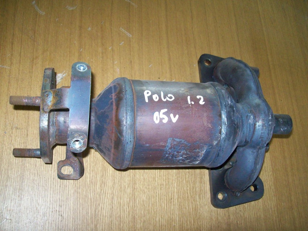 Katalizator VW Polo 9N 1.2 2005 rok. 7385163559 oficjalne