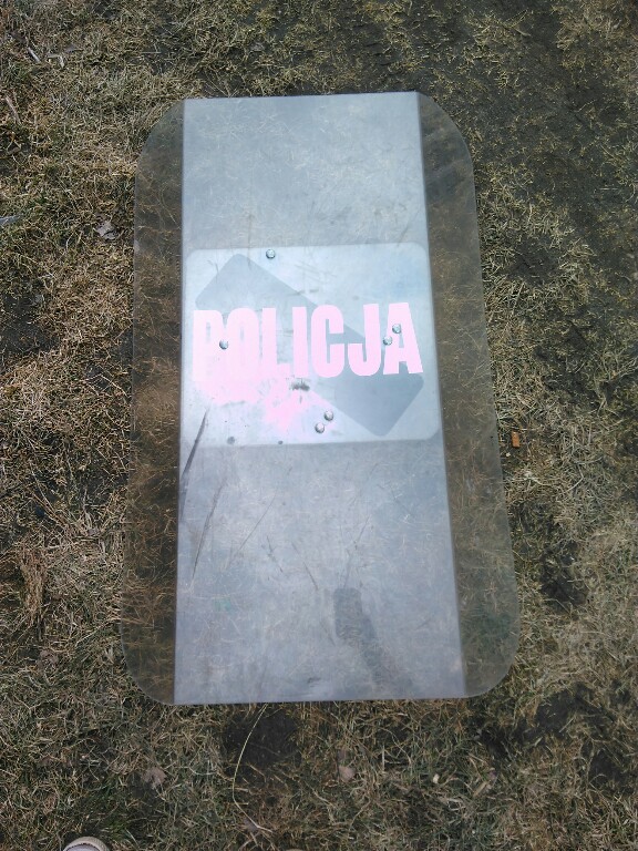tarcza policja OPP ZOMO MILICJA KAT AT MO