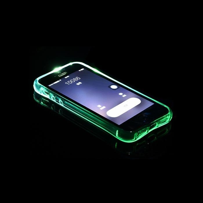 Etui Led Flash CASE do iPhone 7/8 - świecące blue