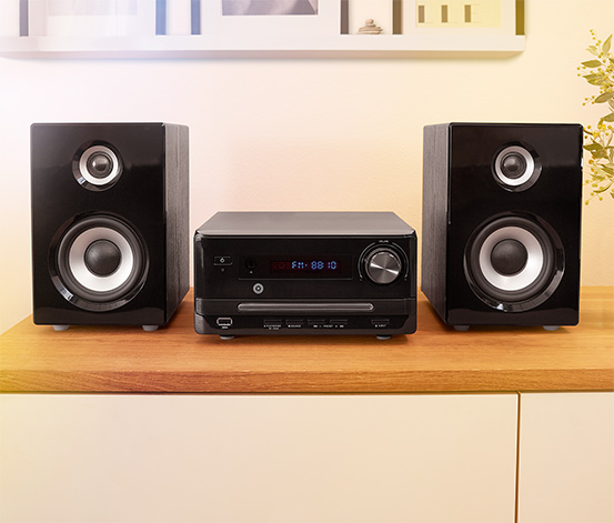 Wieża Tchibo CD Mp3 DVD USB AUX RDS Bluetooth !!!