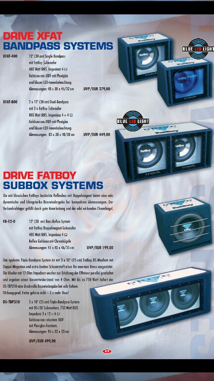 Crunch fatboy best sale 12 subwoofer