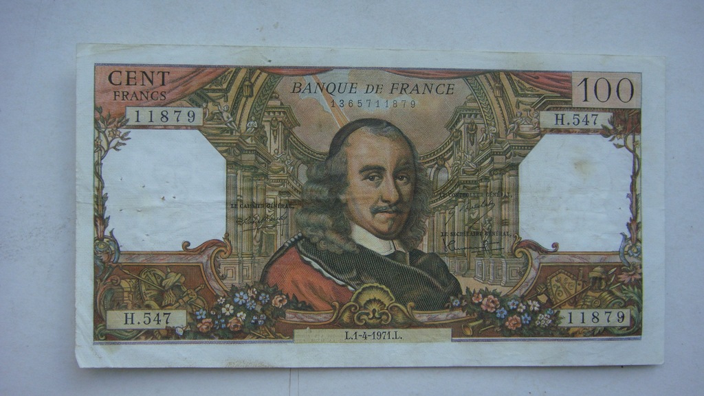 Francja 100 fr.1971