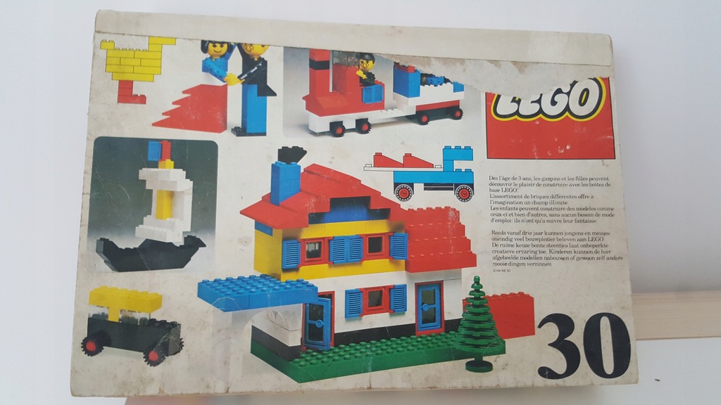 LEGO 30 VINTAGE 1976r