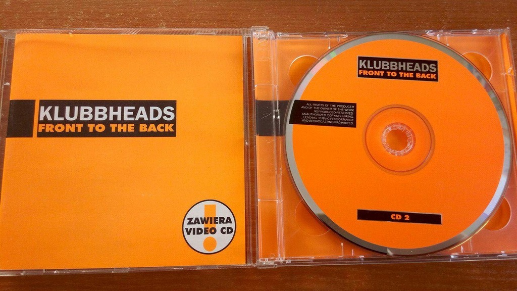 KLUBBHEADS - FRONT TO THE BACK -SNAKE'S MUSIC 2001