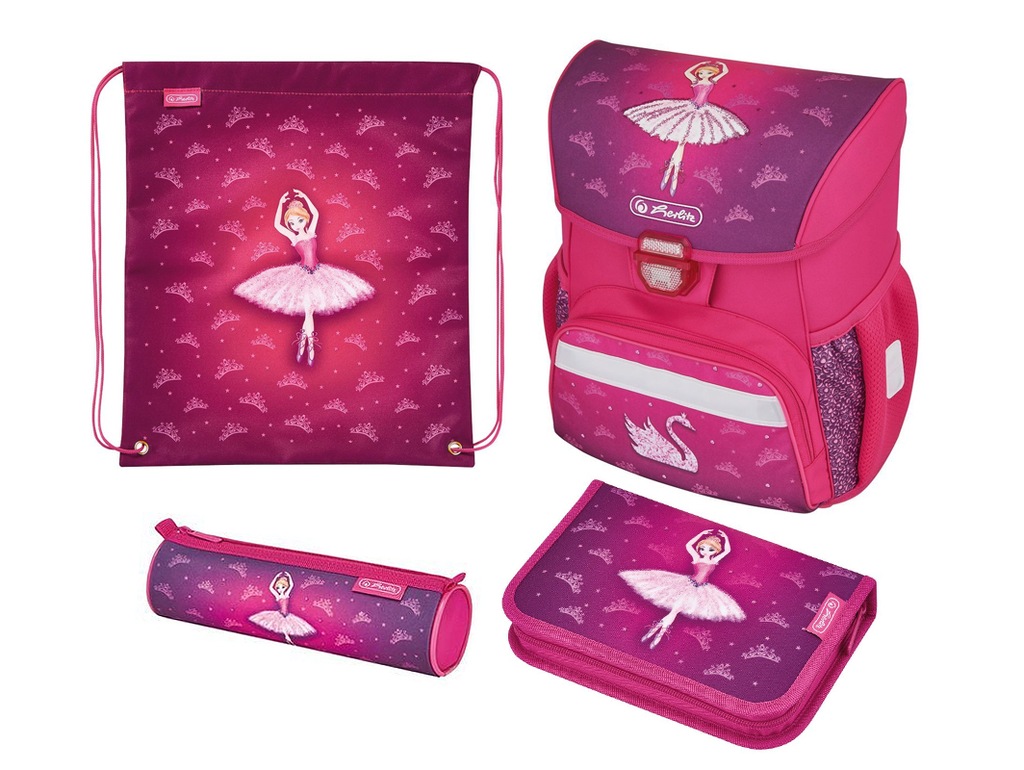 TORNISTER HERLITZ LOOP PLUS BALLERINA KOMPLET