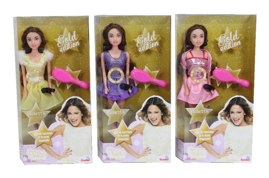 Violetta śpiewająca, 3 rodzaje
