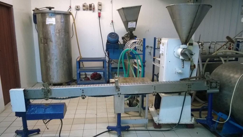 Linia produkcyjna URZĄDZENIA ,Produkcja musztardy