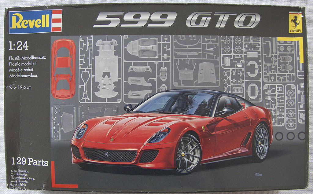 Voiture Miniature Ferrari 599 GTO (1:24)