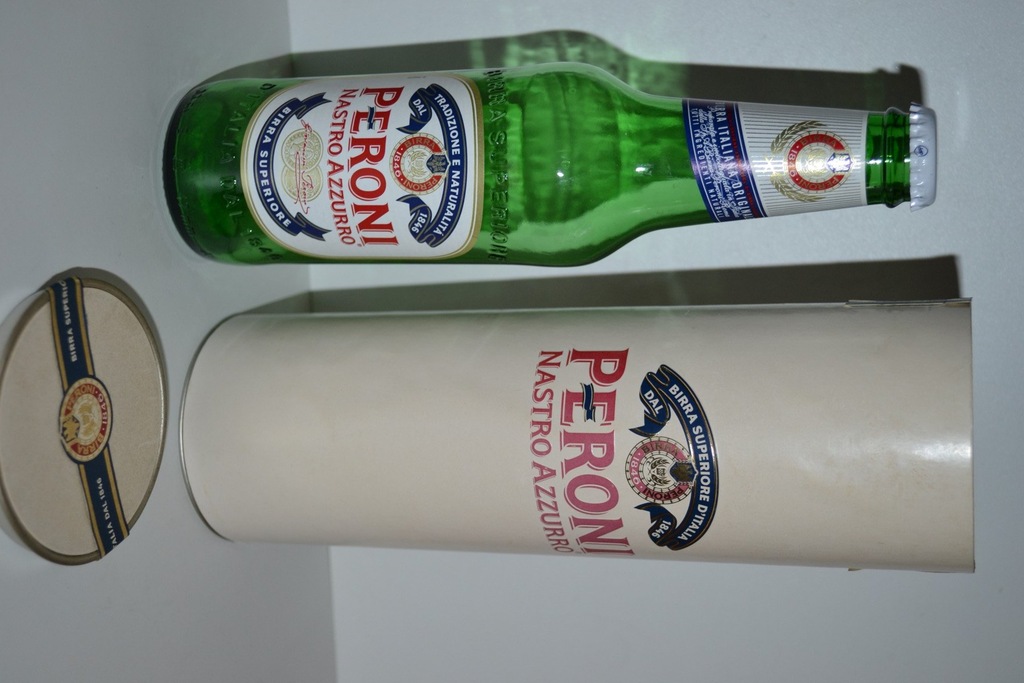 Butelka 330ml w tubie piwo Peroni Włochy