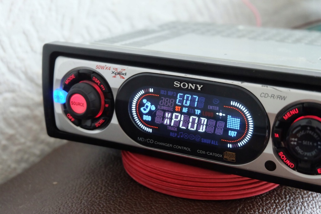 SONY-CDX-CA700X-XPLOD - 7418296754 - oficjalne archiwum Allegro